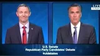 MITT ROMNEY vs MIKE KENNEDY In Utah U.S. Senate Primary Debate