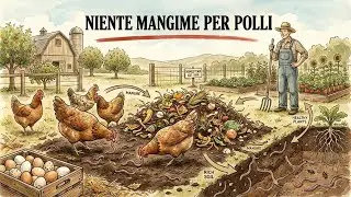 Mangime gratuito per galline tutto l&rsquo;anno: il metodo dei 3 sistemi dell&rsquo;homestead