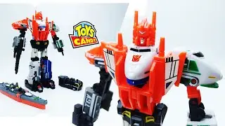 หุ่นยนต์รถไฟ 6 รูปแบบรวมร่าง Transformers Combiner Micromaster SIXLINER 6 in 1 KO Toys Review