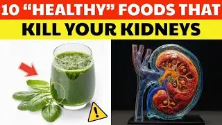 Kidney Health Warning: 10 Foods That Harm Your Kidneys |Senior Health Tips