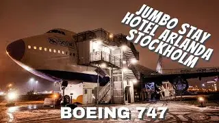 Boeing 747 jumbo jet hotel.