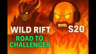 Wild Rift S20 - Road to Challenger - Can only win with Shyvana (double) #5