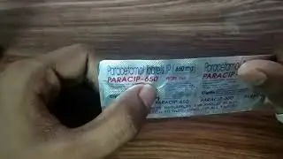 Paracip 650 Tables Reviews In Hindi|Paracetamol Uses & Side effects|Siba The King