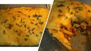 Cheesy mash pasta