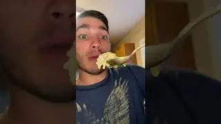 Canned chicken noodle soup!😱 #fastfood #food #review #trending #viral #cooking #shorts ￼