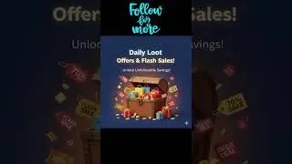 Daily Loot Offers & Flash Sales ⚡ ✅ Secret Coupon Codes