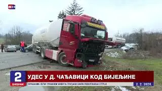Teška saobraćajna nezgoda na putu Bijeljina - Brčko