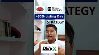 IPO Listing Day Strategy #investing #stockmarket #ipo #listing #investment #urbancompany #shringar