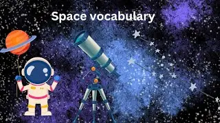 kids space vocabulary/explore the universe/astronomy/solar system-planets-english educational video