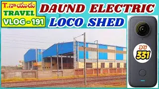 DAUND ELECTRIC LOCO SHED - HYD TO PUNE TRAIN JOURNEY - T.NAIDU TRAVEL VLOGS WITH TELUGU MASHUP SONGS
