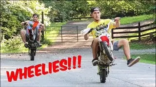 INSANE PIT BIKE STUNTS!
