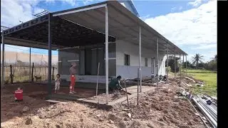 Bắt Tay Vô Đóng Gạch Nền Trước Sân Nhà
