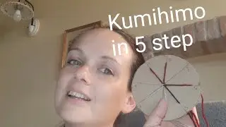 Tutorial cordini n.2: Kumihimo in 5 step!