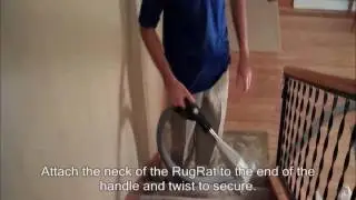 Central Vacuum RugRat Hand Brush