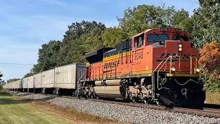 Insanely Busy Afternoon In Romulus MI 10-05-2022 FT Triple Crown Train, BNSF, and more!