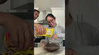 Claire & daddy makes brownies on Martin Luther king jr day at Claire&rsquo;s house part 1 