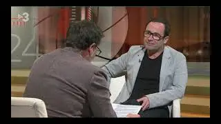 Xavier Graset s'emociona entrevistant Daniel V&aacute;zquez Sall&eacute;s sobre la mort del seu fill