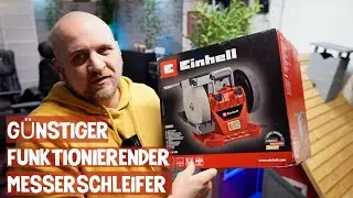 Überrascht vom Einhell Messerschleifer Test Nass-Schleifer TC-WG 200