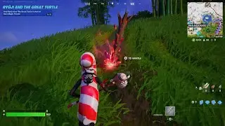 Fortnite How to Complete The Help Ryuji clear The Great Turtle's shell of Dark Magic Thorns Quest