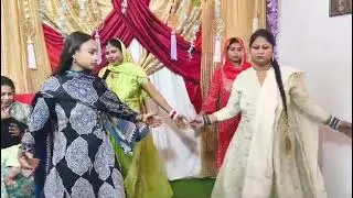 Women dance Christmas service
