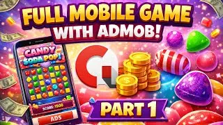 Build a Full Mobile Game With AI on Your Phone 📱 | Candy Soda Pop + AdMob (Part 1)