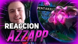 REACCIÓN AL MEJOR VEL'KOZ DEL MUNDO - (AZZAPP) - LEAGUE OF LEGENDS