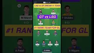 🏆DC vs LSG dream 11 prediction | LSG vs DC dream 11 prediction | Tata IPL 2025 match prediction |