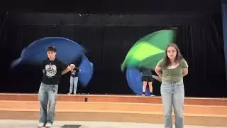 Rock the Casba color guard choreography!