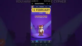 Hamster Kombat Dev Game Daily Cipher 12 February | Hamster Kombat Daily Cipher Code | Daily Combo