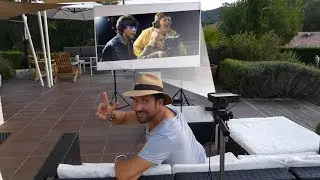 SE FAIRE UN CINEMA EN PLEIN AIR CHEZ SOI !!