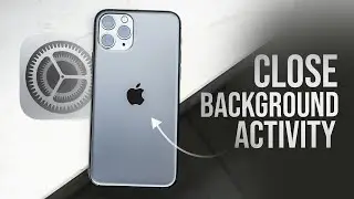 How to Close Background Activity on iPhone (tutorial)