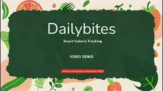 DailyBites Calorie Counter - Simple Nutrition Tracking Web App