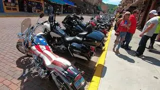 My first visit to Deadwood South Dakota, Sturgis 79