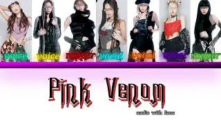 Your Girl Group 7 members sing (Pink Venom) - by BlackPink // audio concept with fans//