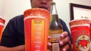 Michelada in a cup