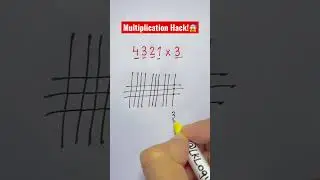 Did you know you can multiply with lines and dots?😱