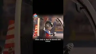 Zootopia Fun Fact 8 - Judy's ear #shorts