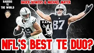 BROCK BOWERS & MICHAEL MAYER: NFL'S BEST TE DUO?
