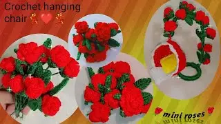 Crochet hanging chair/how to make hanging chair part-3/crochet hanging chair/#knitting/