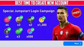 Бонус Epic Rewards за быстрый вход в PES Mobile в 2022 году | Лучшее время для создания нового аккаунта PES