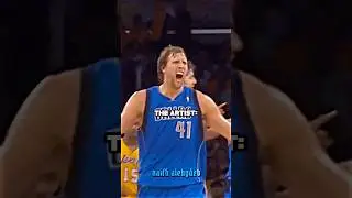 The Art vs The Artist 🏀🔥  -Dirk Nowitzki #shorts