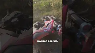 Mała kraksa na Kayo T4 300 #enduro #motocross #bikelife
