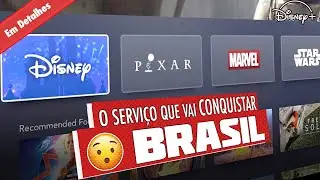 DISNEY+ Em DETALHES! PT-BR Marvel, Pixar, Star Wars!