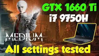Средний GTX 1660 Ti + i7 9750H | DirectX 11 против 12 | ВСЕ настройки графики протестированы (бенчмарк-тест)
