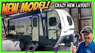 НОВЫЙ компактный мини-дом на колесах с настоящей КОРОЛЕВОЙ!! 2024 Geo Pro 20FKS Mini Azdel и Solar Travel Trailer