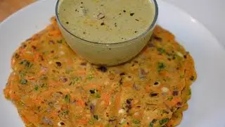 Akki Rotti & Peanut Chutney - Megha Govindaraj - Megha's Cooking Channel Episode 17