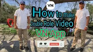 How to make double role video in VN | Double role video editing | Double role video kasari banaune