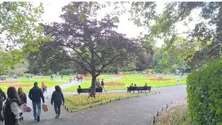 Ireland me St Stephen's Green park 