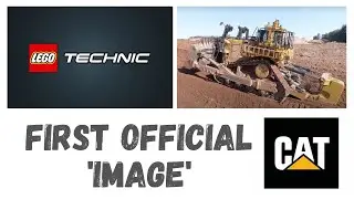 Первое официальное &laquo;изображение&raquo; Lego CAT D11T!