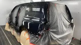 Покраска кузова целиком Toyota 200 и Mercedes X166 в в СПб